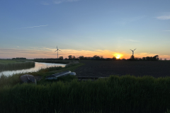 Aussicht Sonnenuntergang